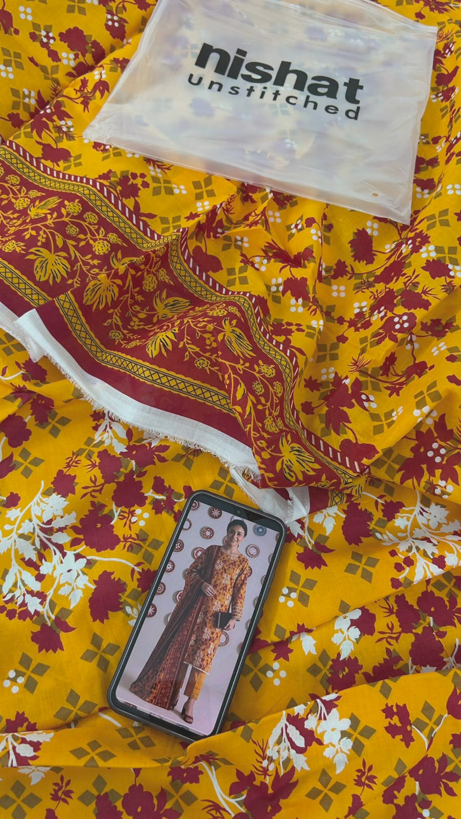 NISHAT LAWN 3 PC