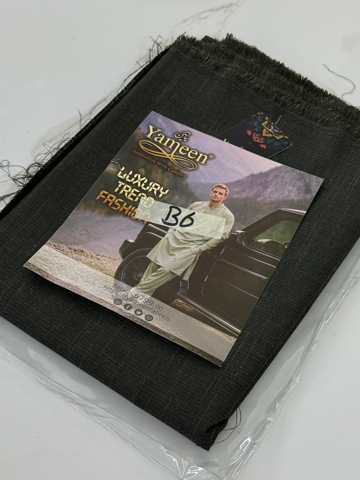 SELF TEXTURED GENTS WINTER WASH N WEAR