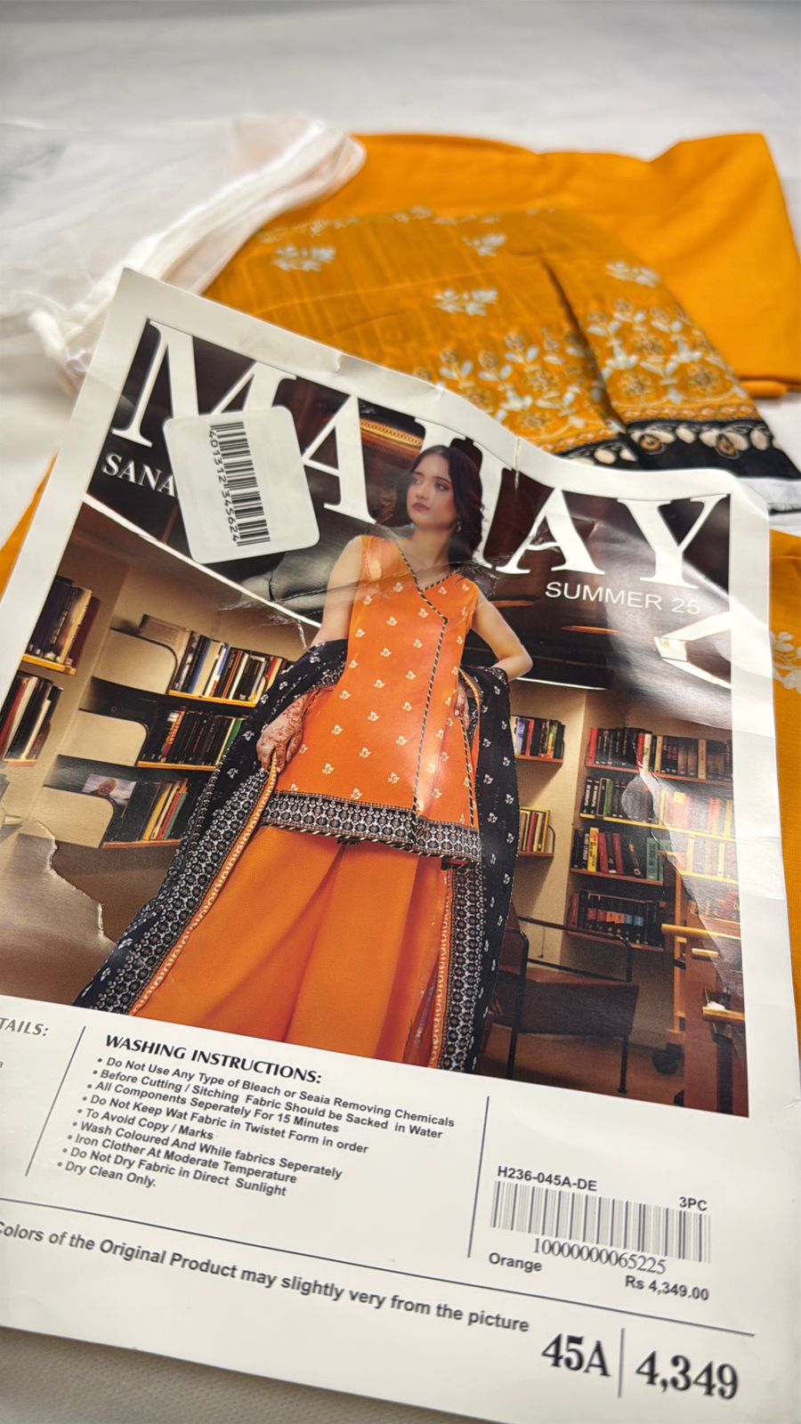 SANA SAFINAZ LAWN 3 PC