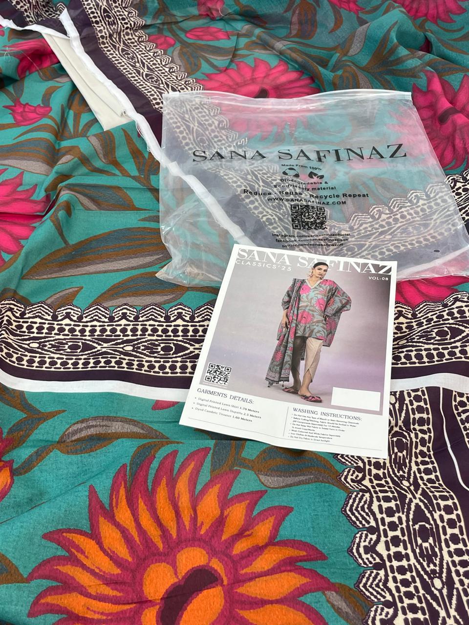SANA SAFINAZ LAWN 3 PC