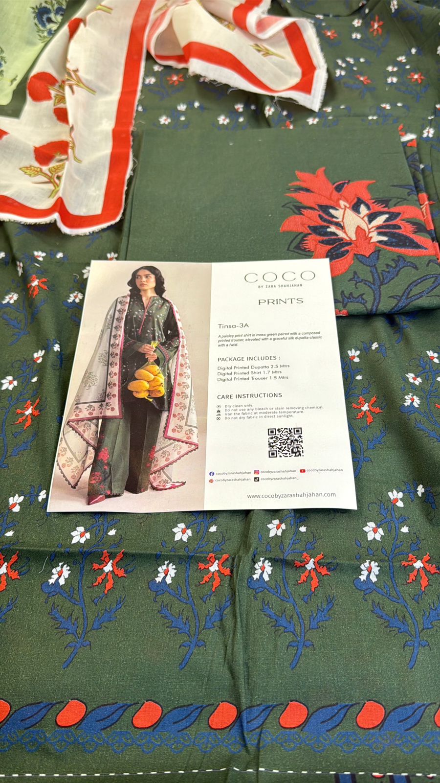 COCO ZARASHAHJAHAN 3 PC