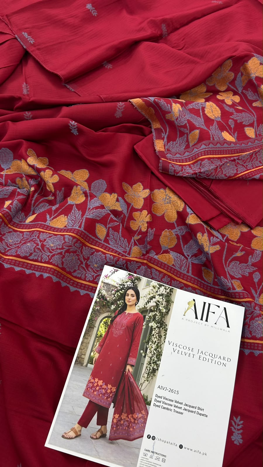 VISCOSE JACQUARD LUXURY 3 PC