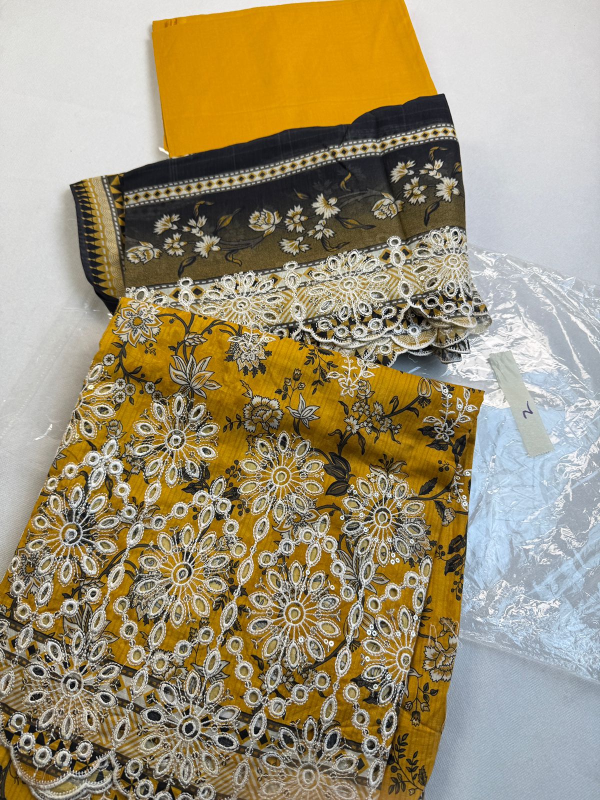 CHICKANKARI LAWN 3 PC