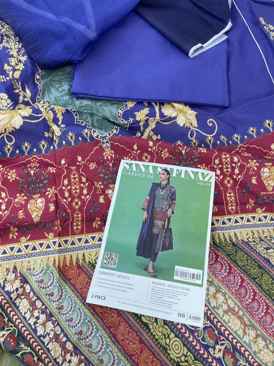 SANA SAFINAZ LAWN 3PC