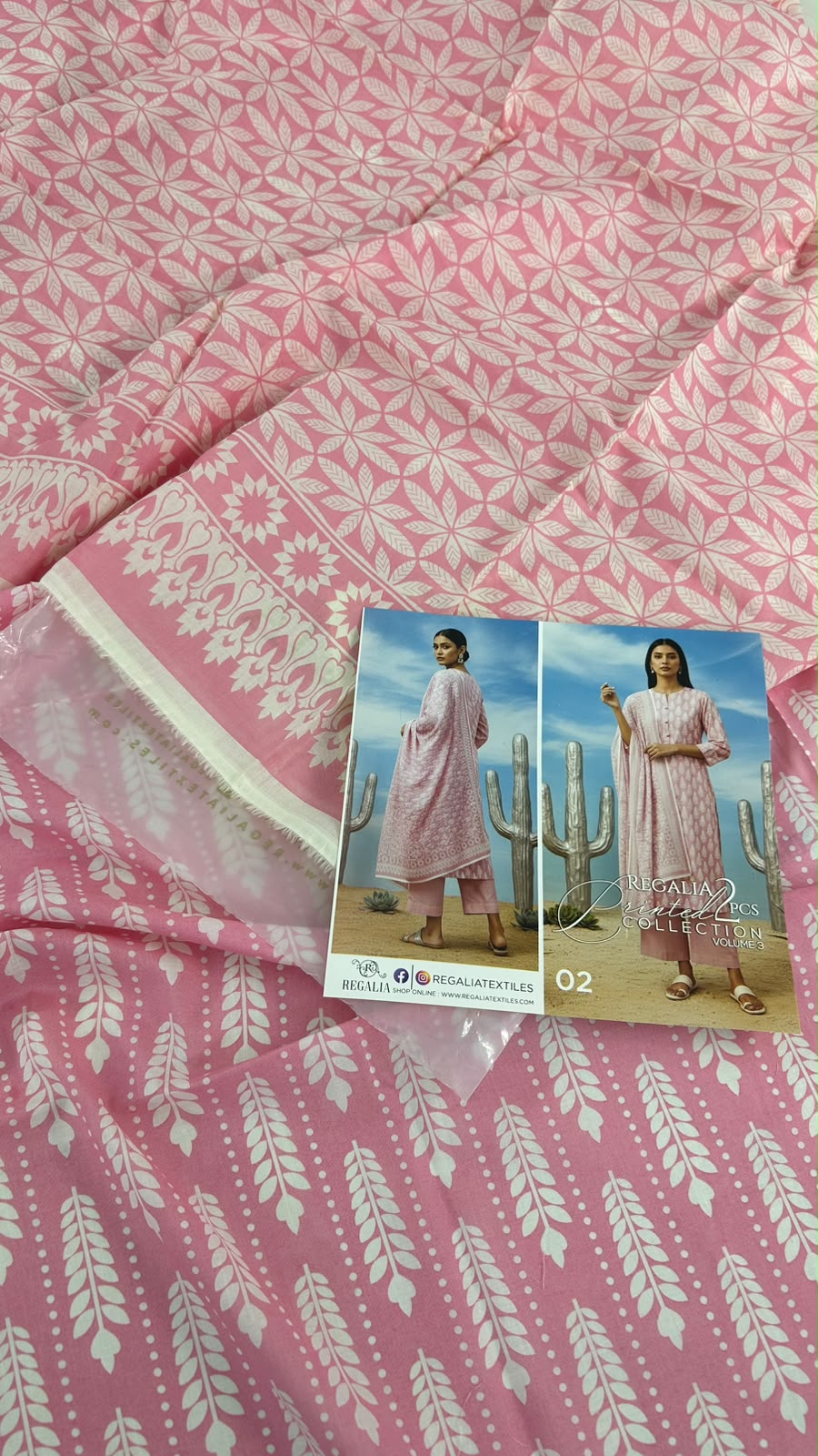REGALIA 2 PC LAWN SHIRT DUPATTA