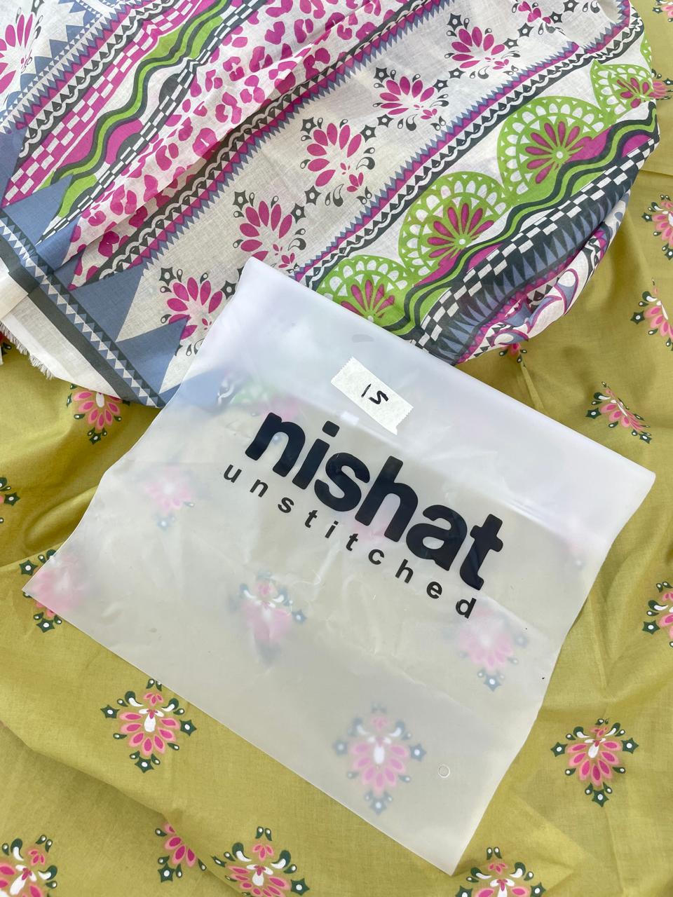 NISHAT SHIRT DUPATTA LAWN 2PC