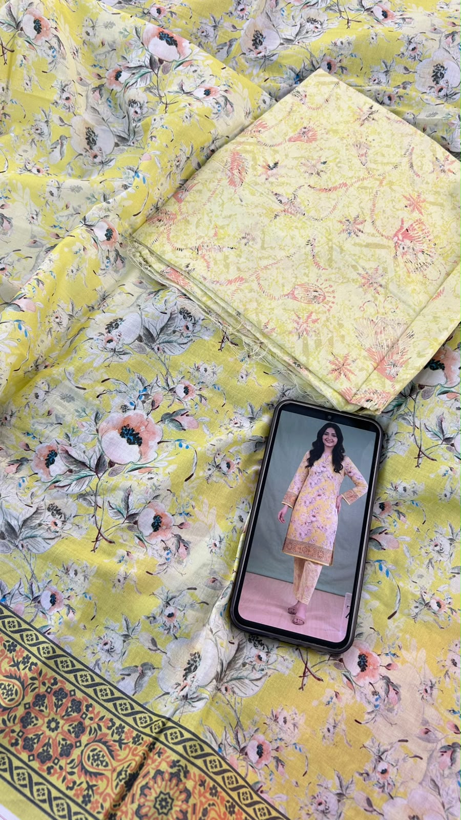 ZESH 2 PC LAWN SHIRT TROUSER