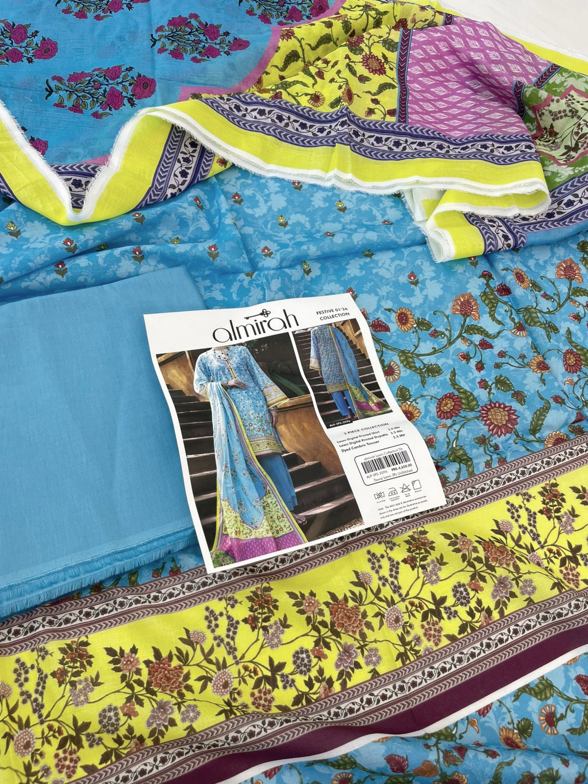 ALMIRAH LAWN 3 PC