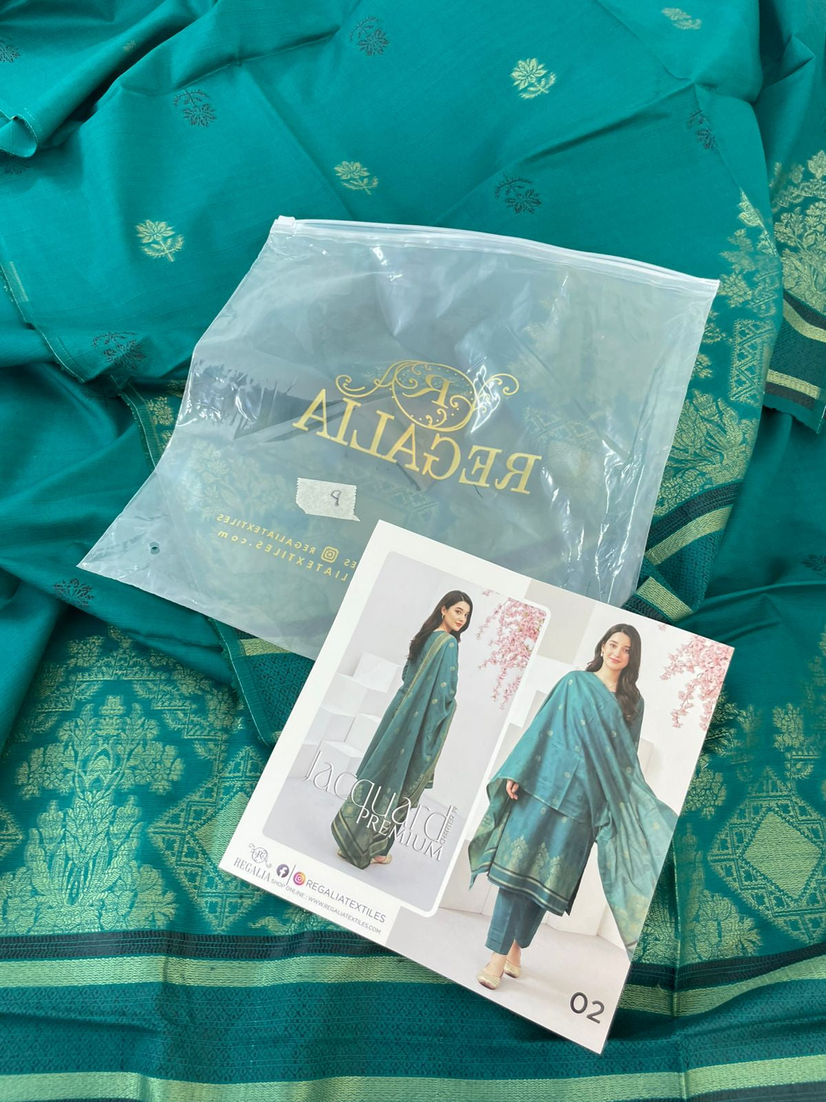 LUXURY LAWN JACQUARD 3PC