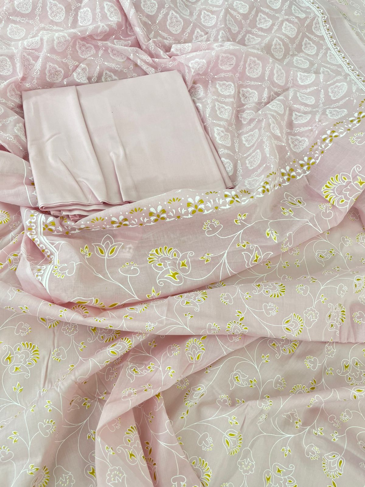 BLOCK PRINT LAWN 3 PC