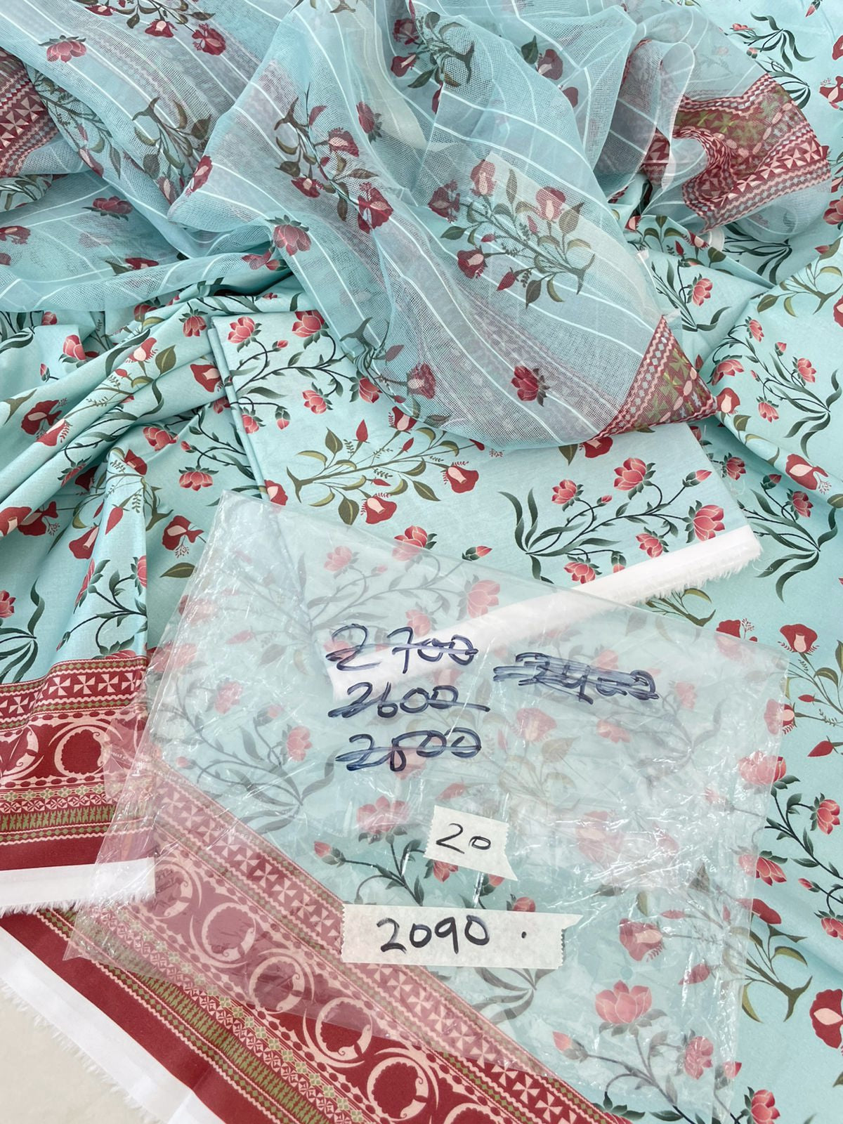 MIX BRAND LAWN 3PC