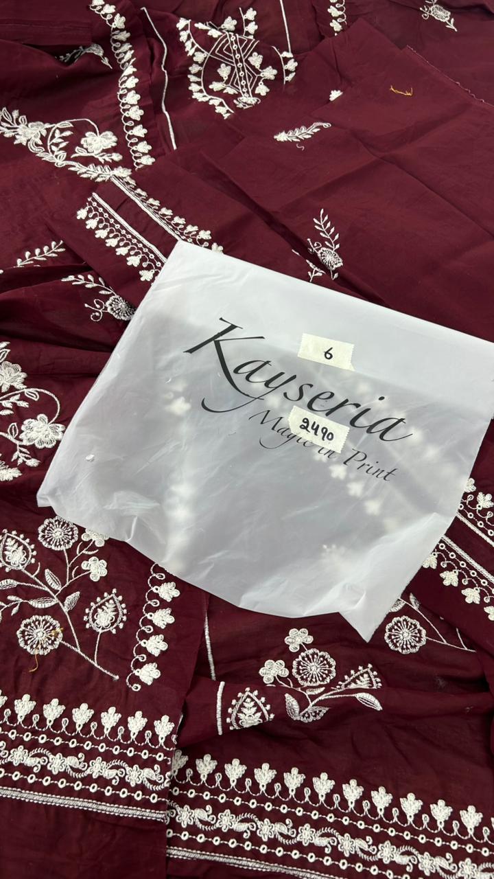 EMBROIDERED 2 PC