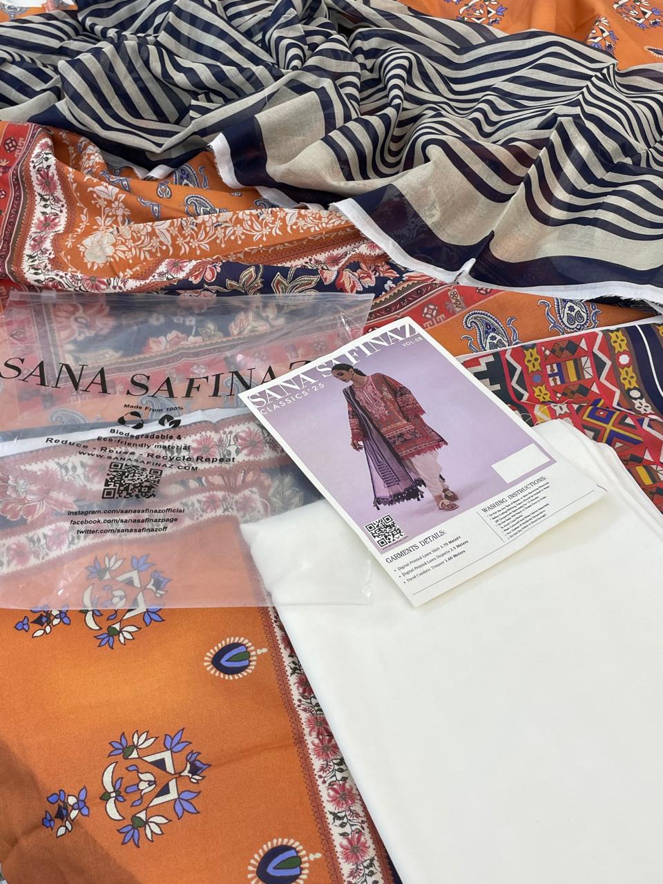 SANA SAFINAZ LAWN 3 PC