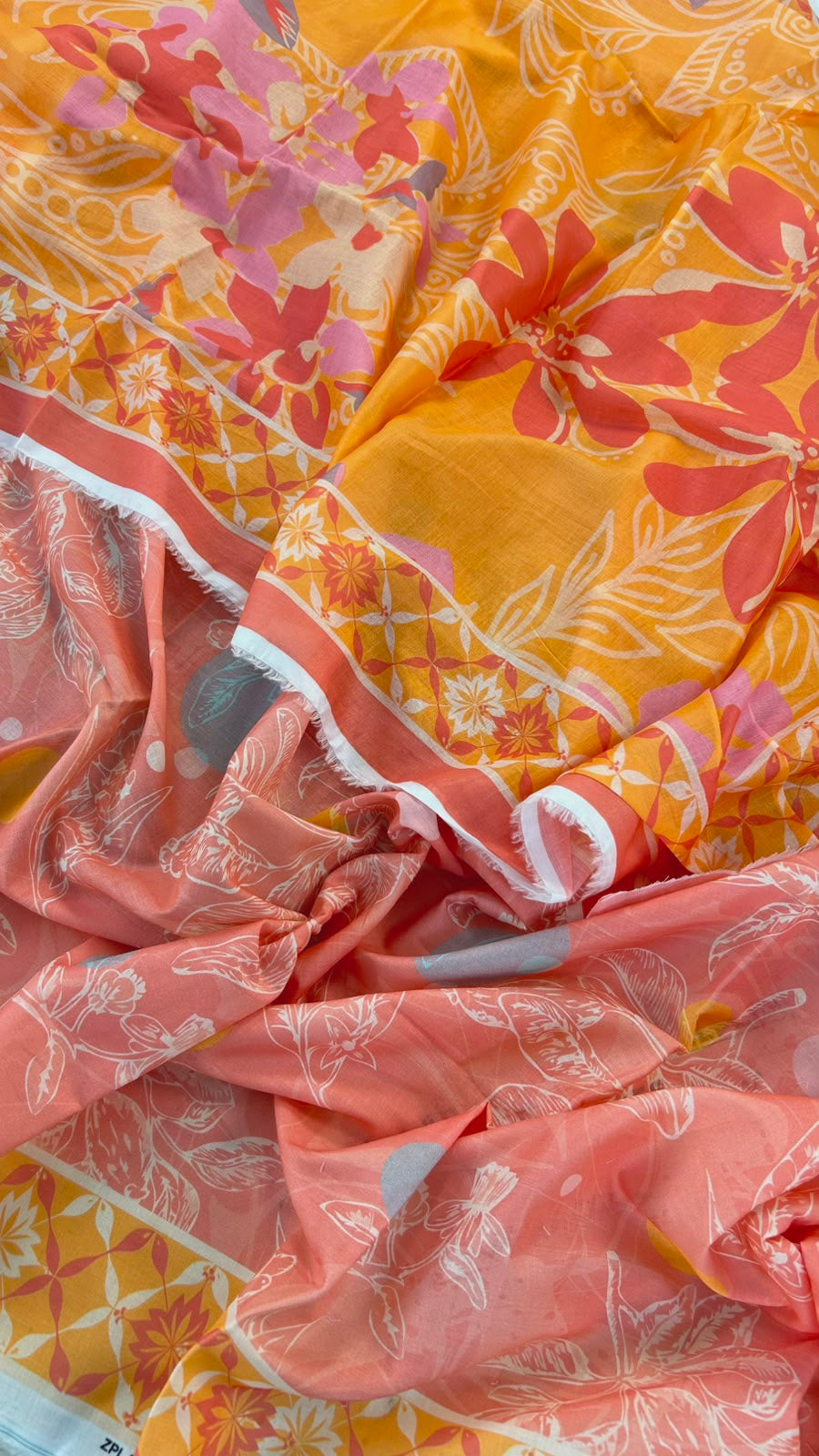 ZESH LUXURY LAWN 2 PC SHIRT DUPATTA