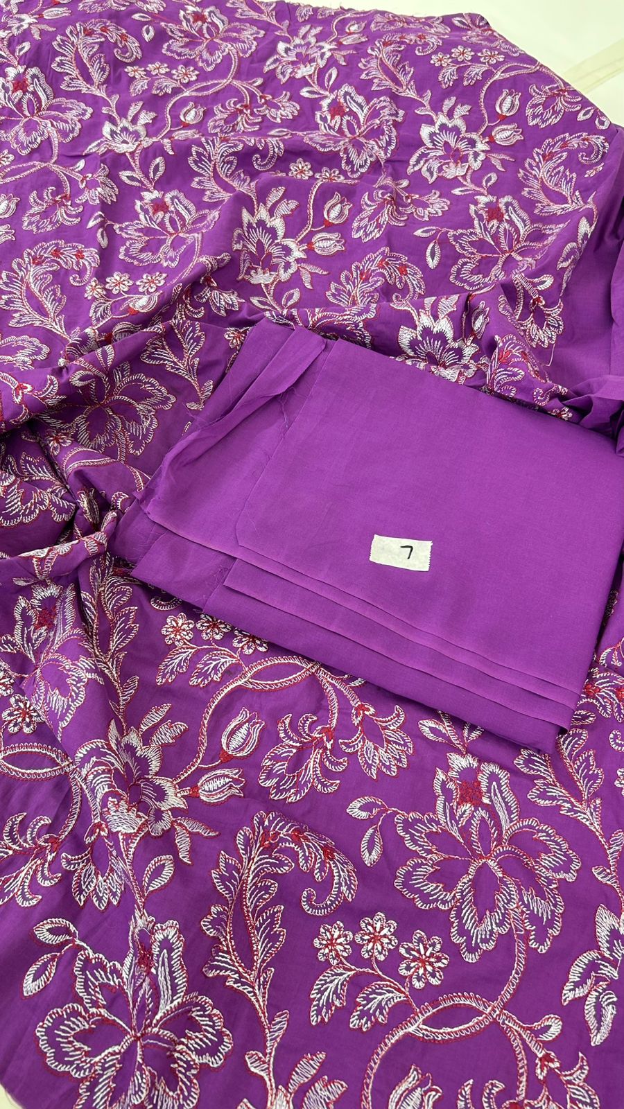 BAREEZE EMB 2PC SHIRT TROUSER