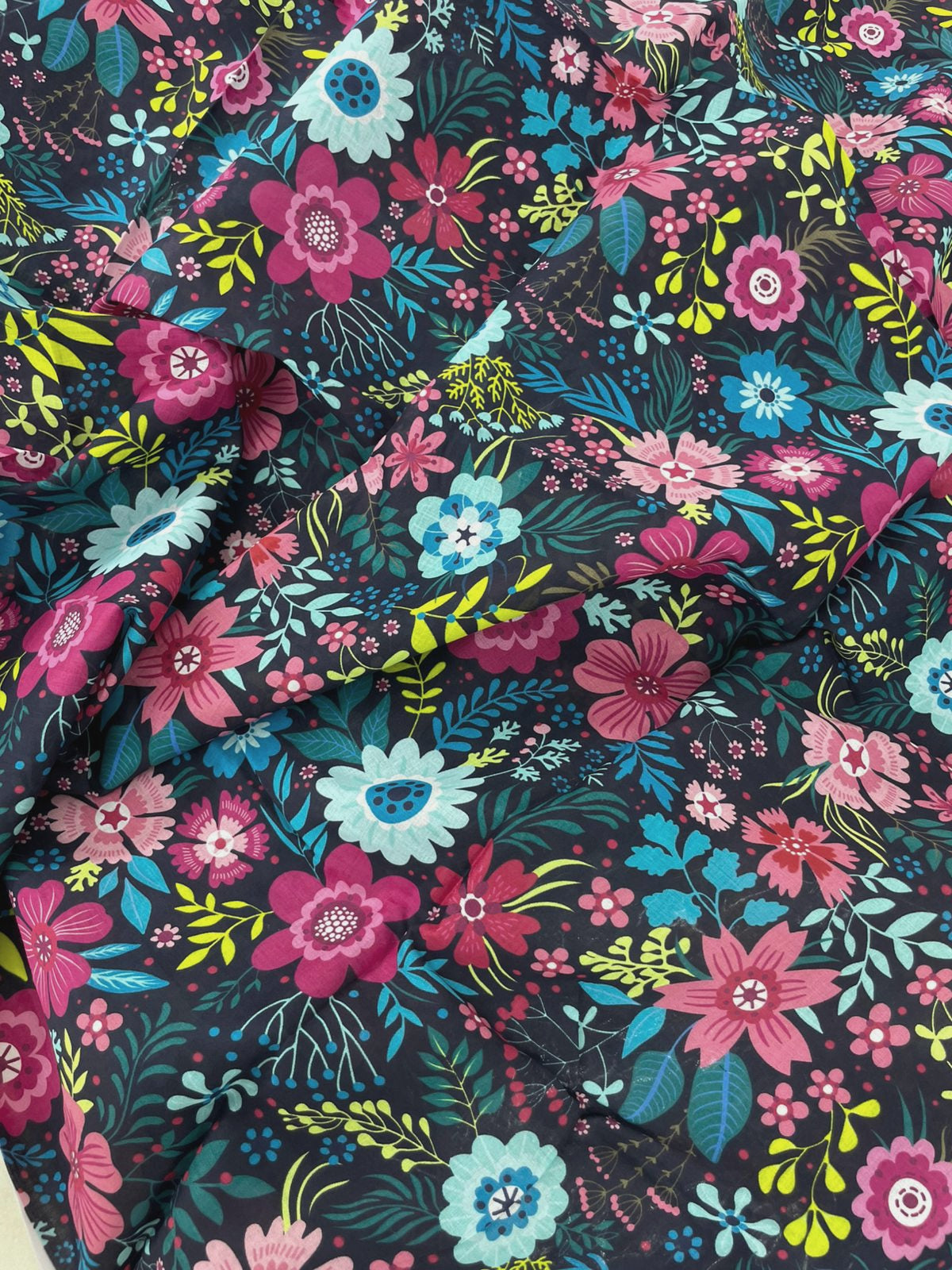 MIX BRAND ALLOVER LAWN 2 PC