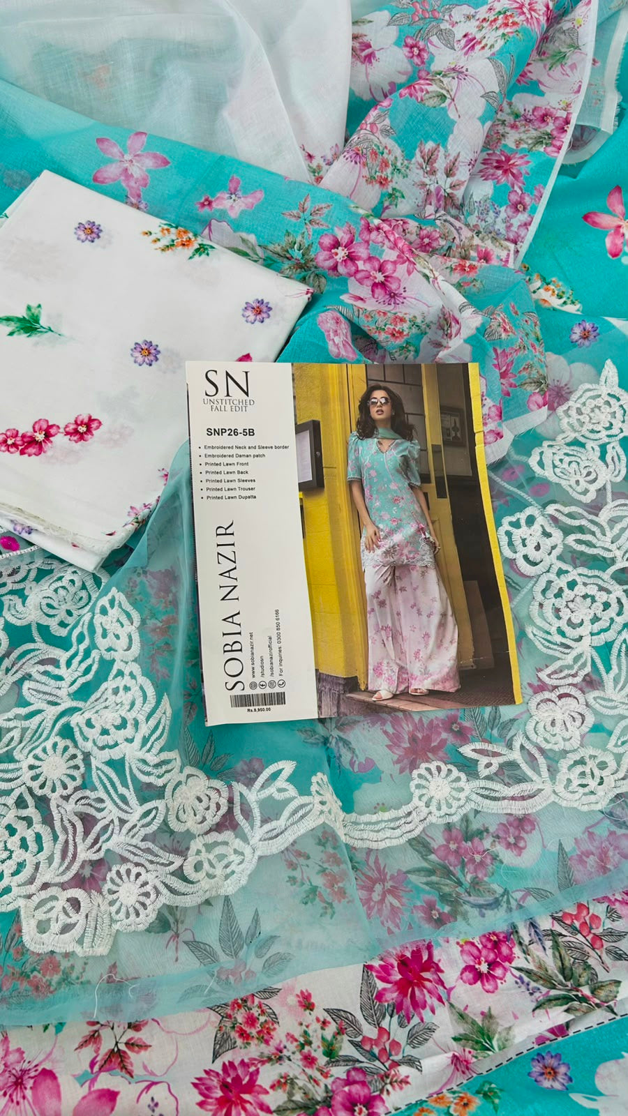 SOBIA NAZIR EMB 3 PC