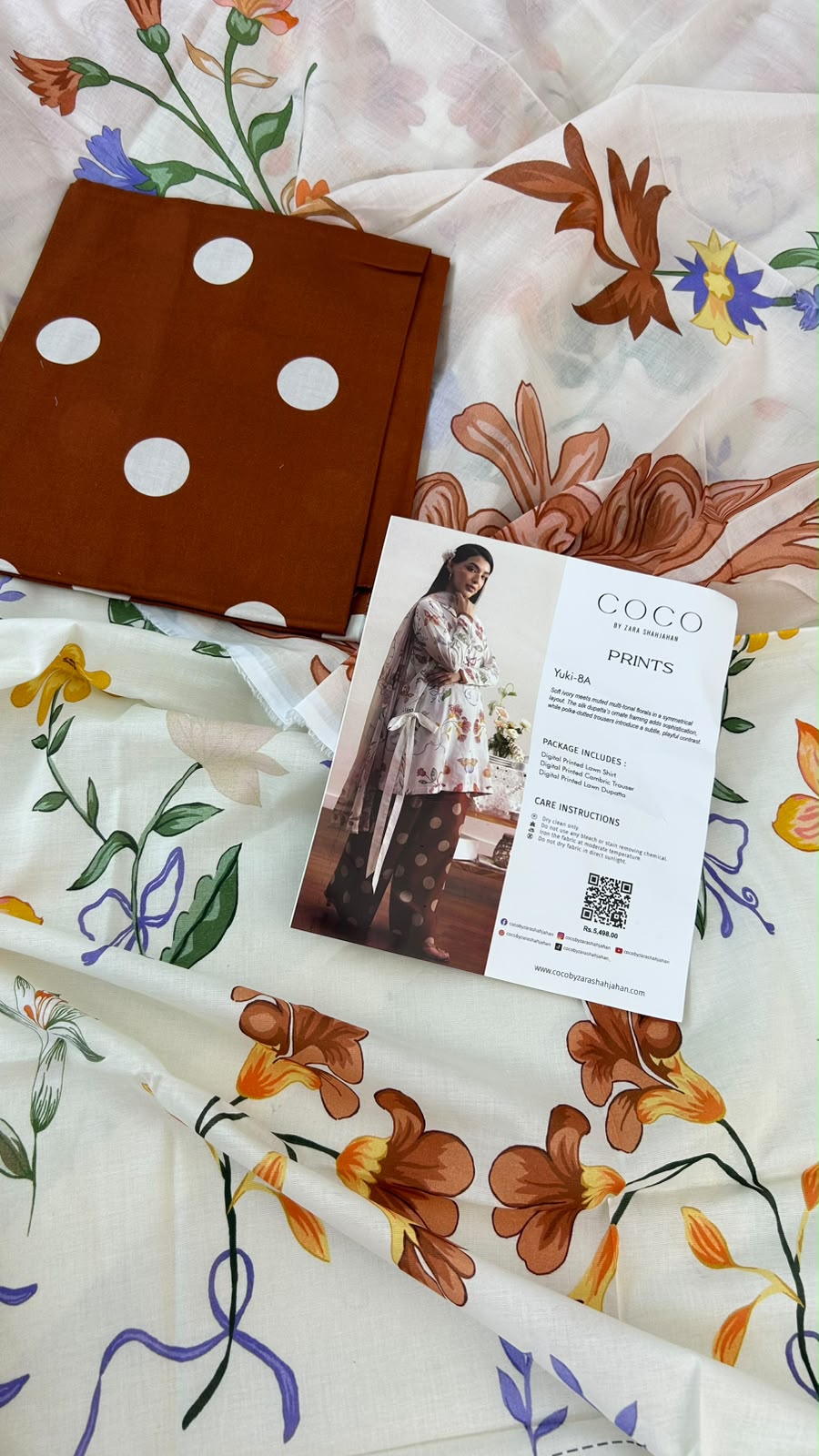 COCO ZARASHAH LAWN 3 PC