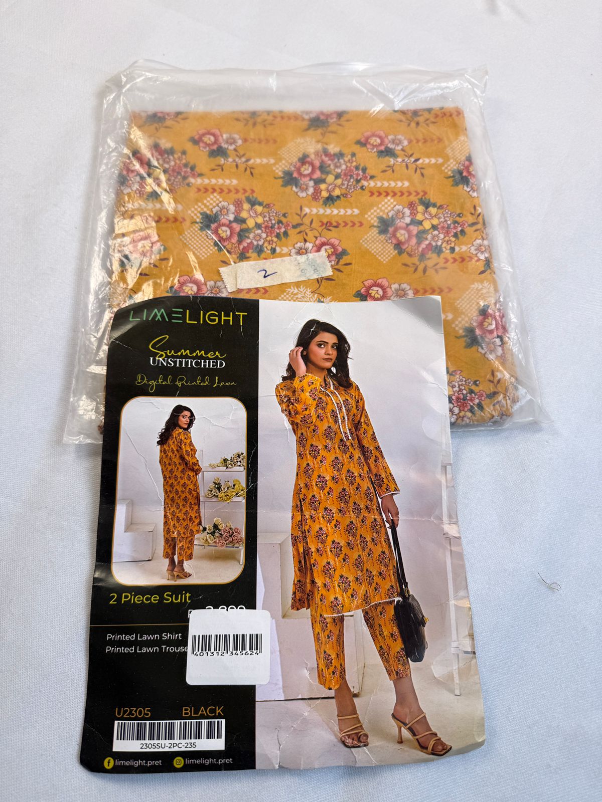 LAWN 2 PC SHIRT TROUSER
