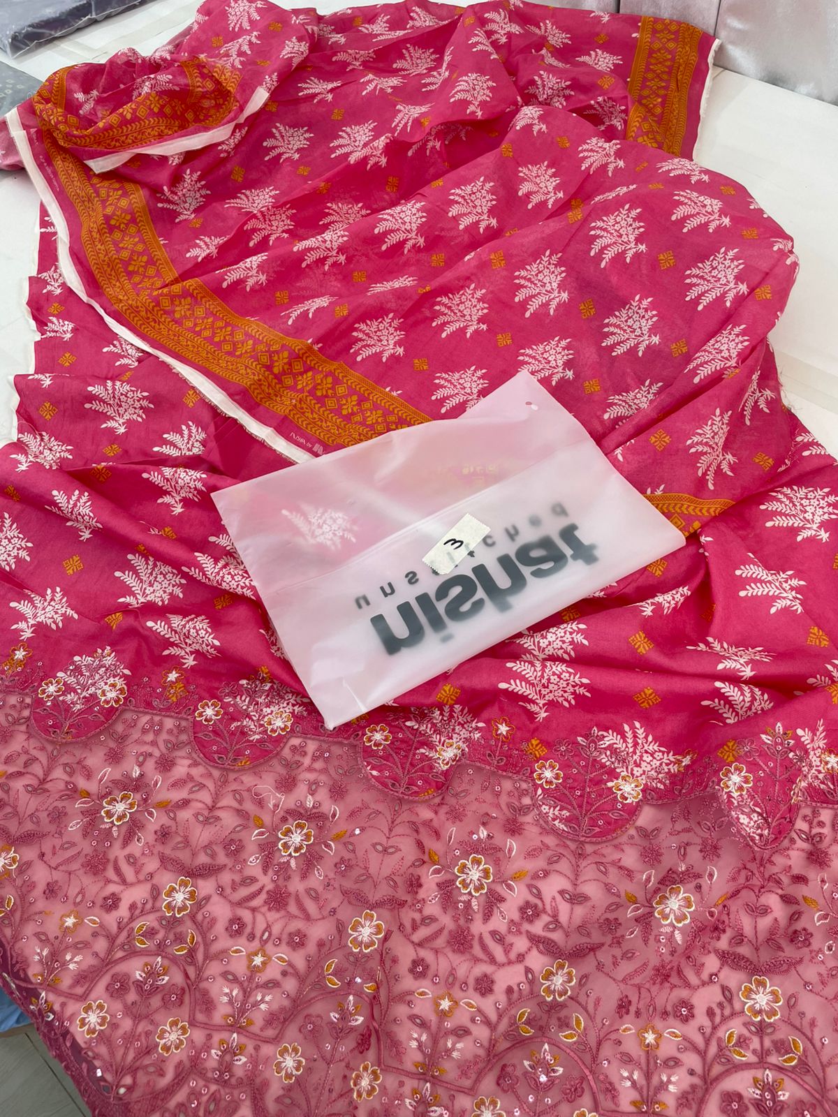 NISHAT EMB LAWN 3 PC