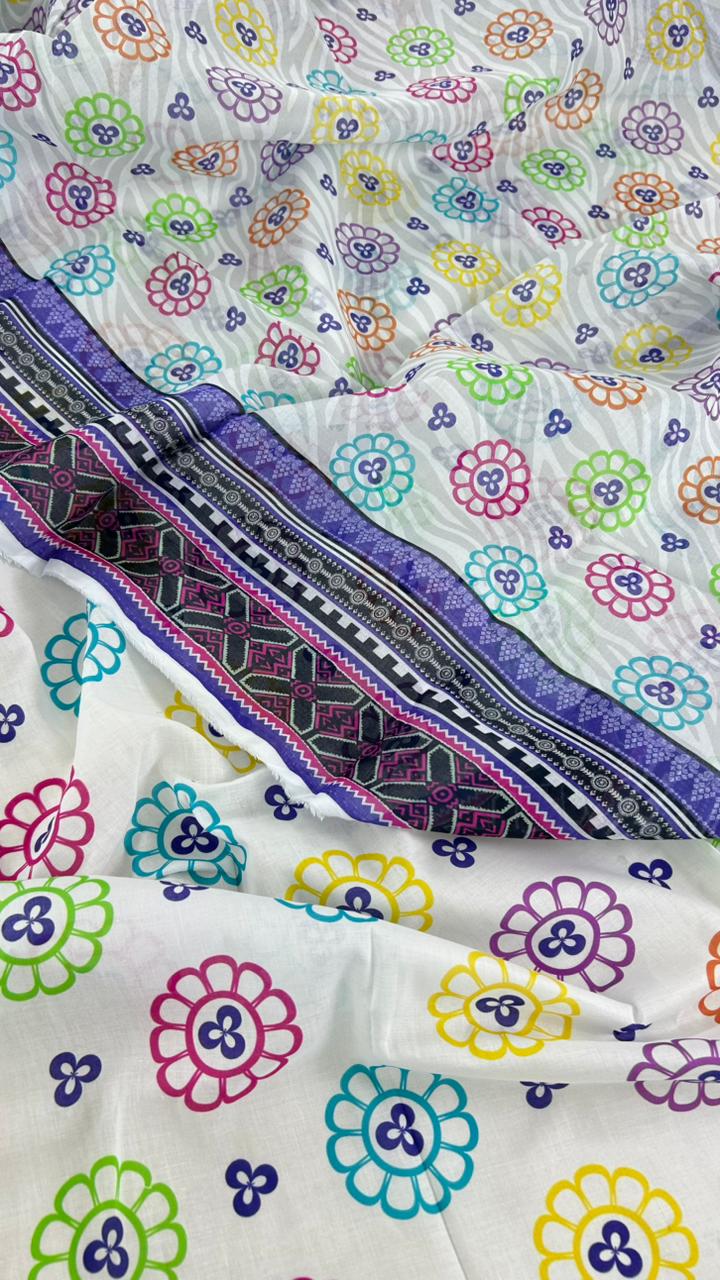 ALKARAM 2 PC LAWN SHIRT DUPATTA