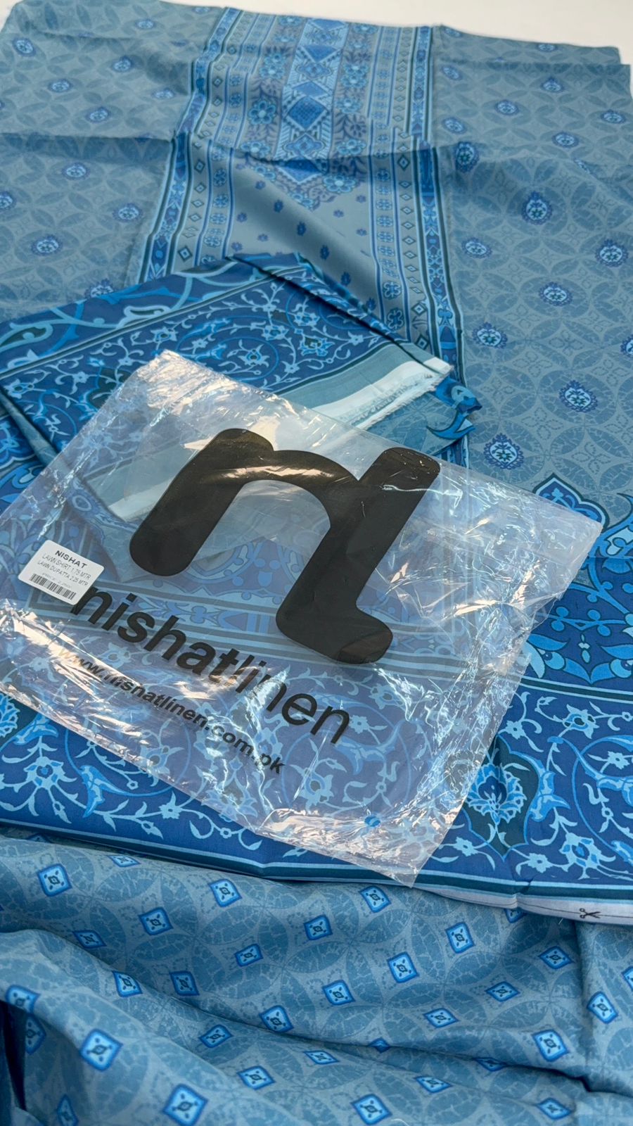 NISHAT 2PC SHIRT DUPATTA