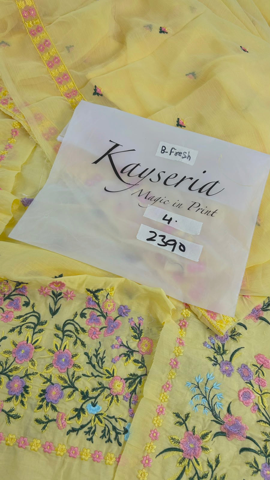 EMBROIDERED LAWN 2 PC