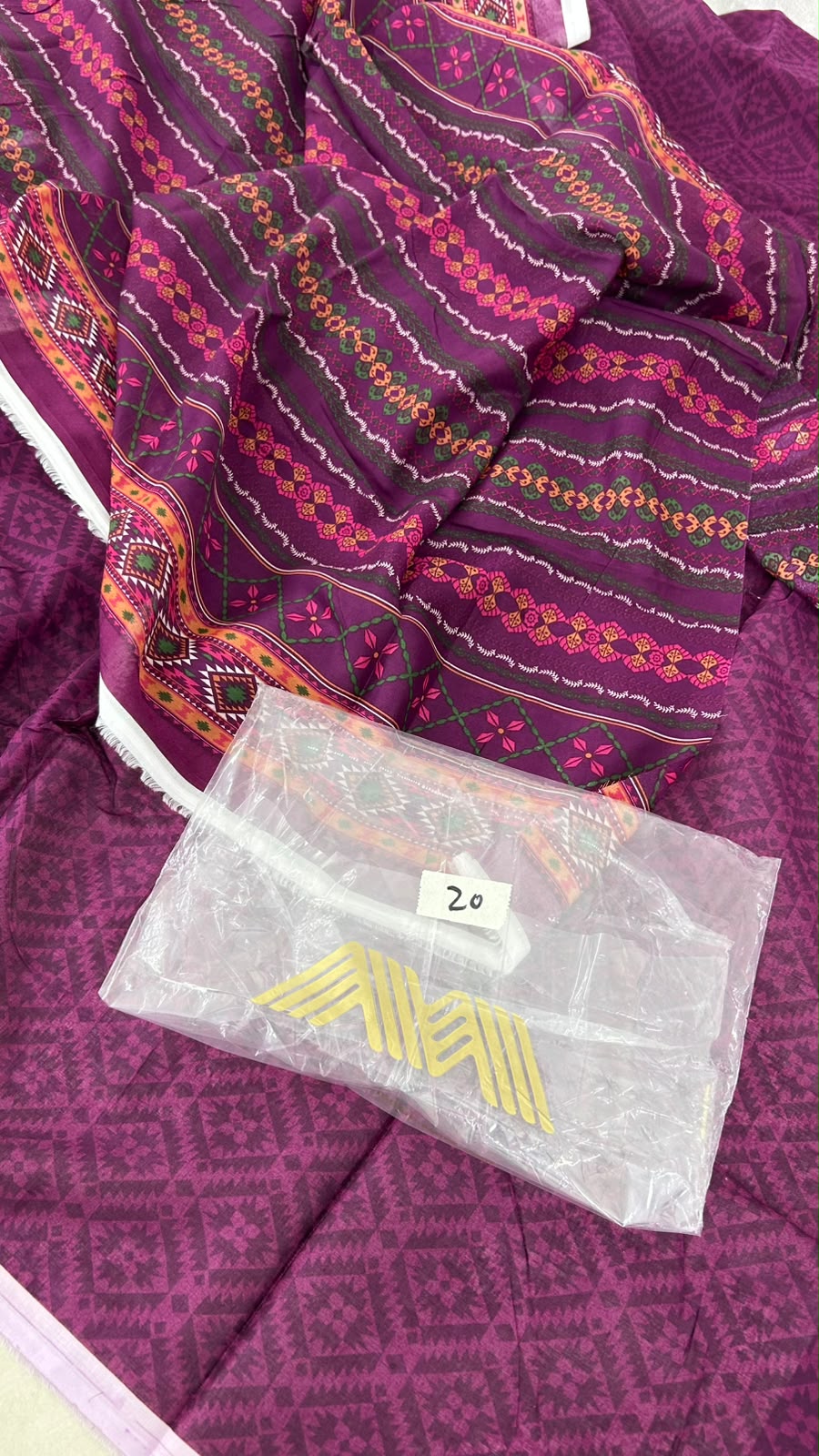 MIX BRAND 2 PC SHIRT DUPATTA