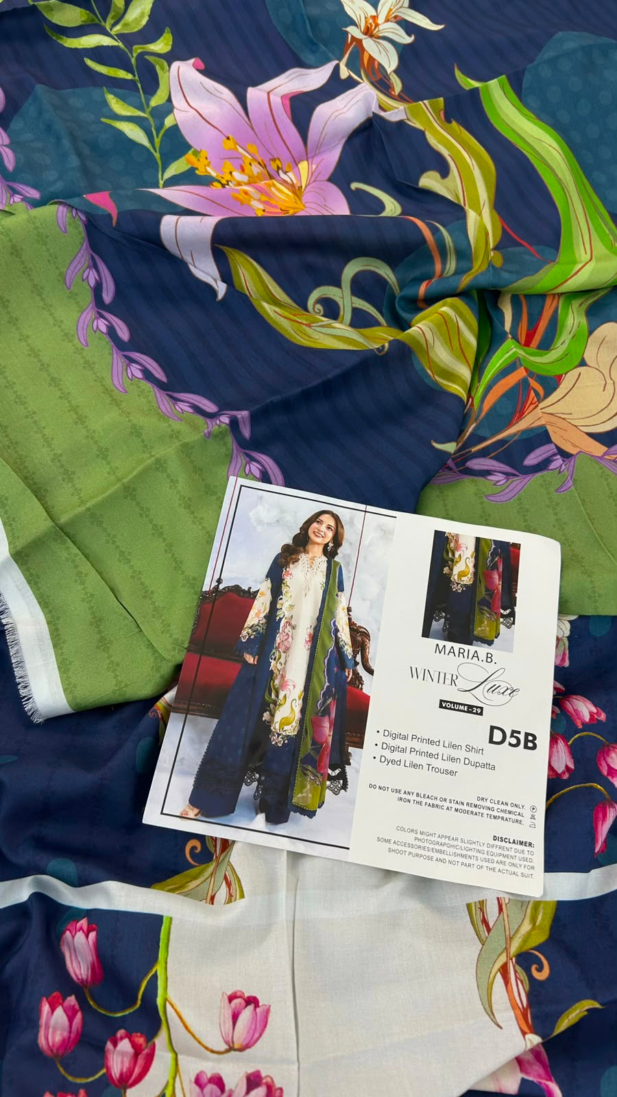 MARIA B LINEN 3 PC