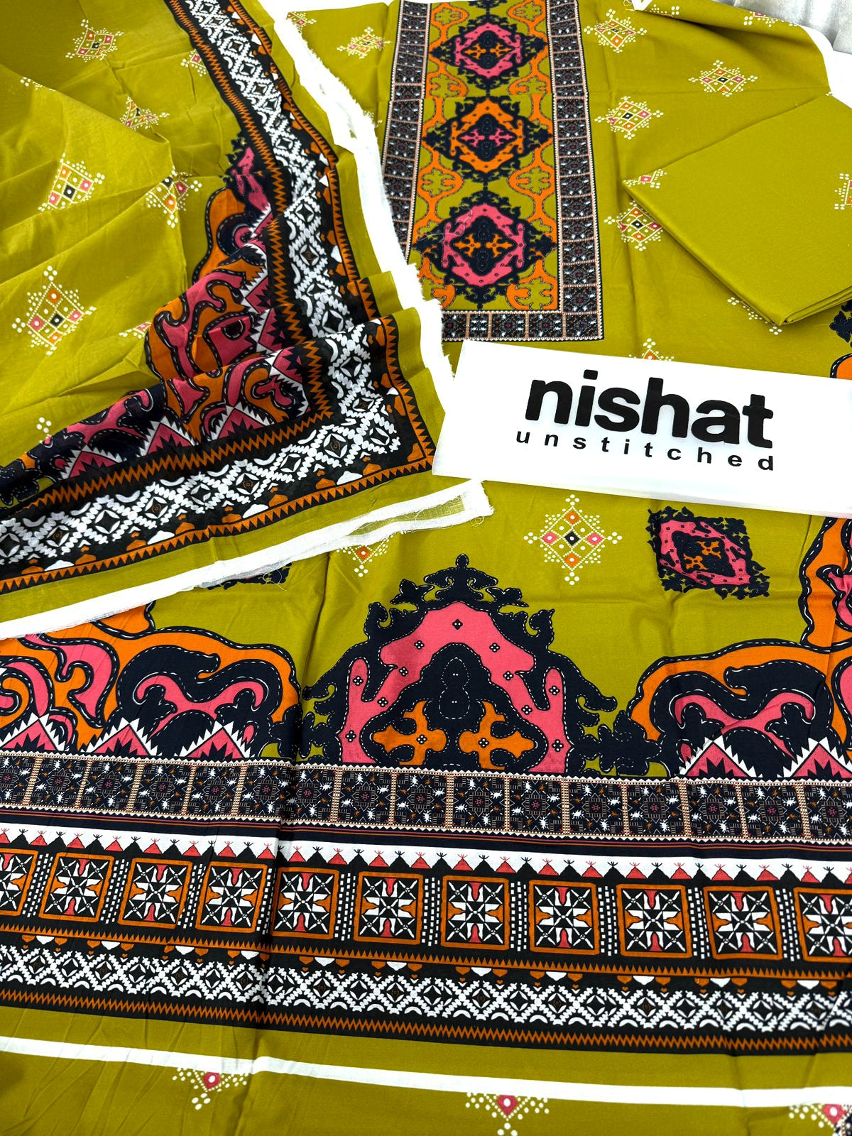 NISHAT LAWN CAMBRIC 3 PC