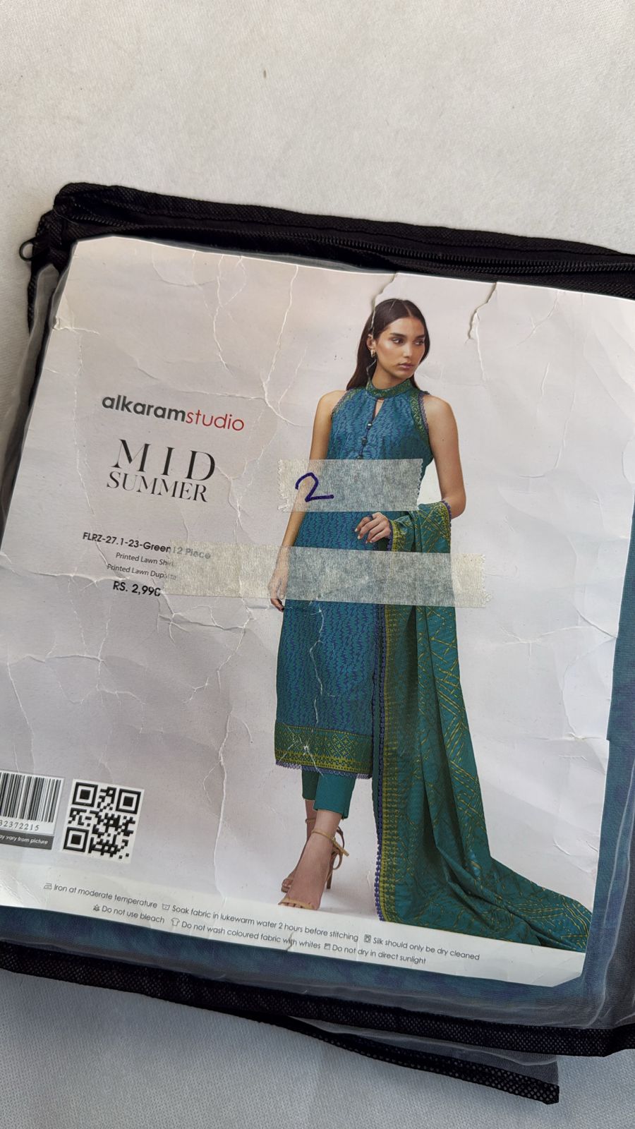 LAWN 2 PC SHIRT DUPATTA