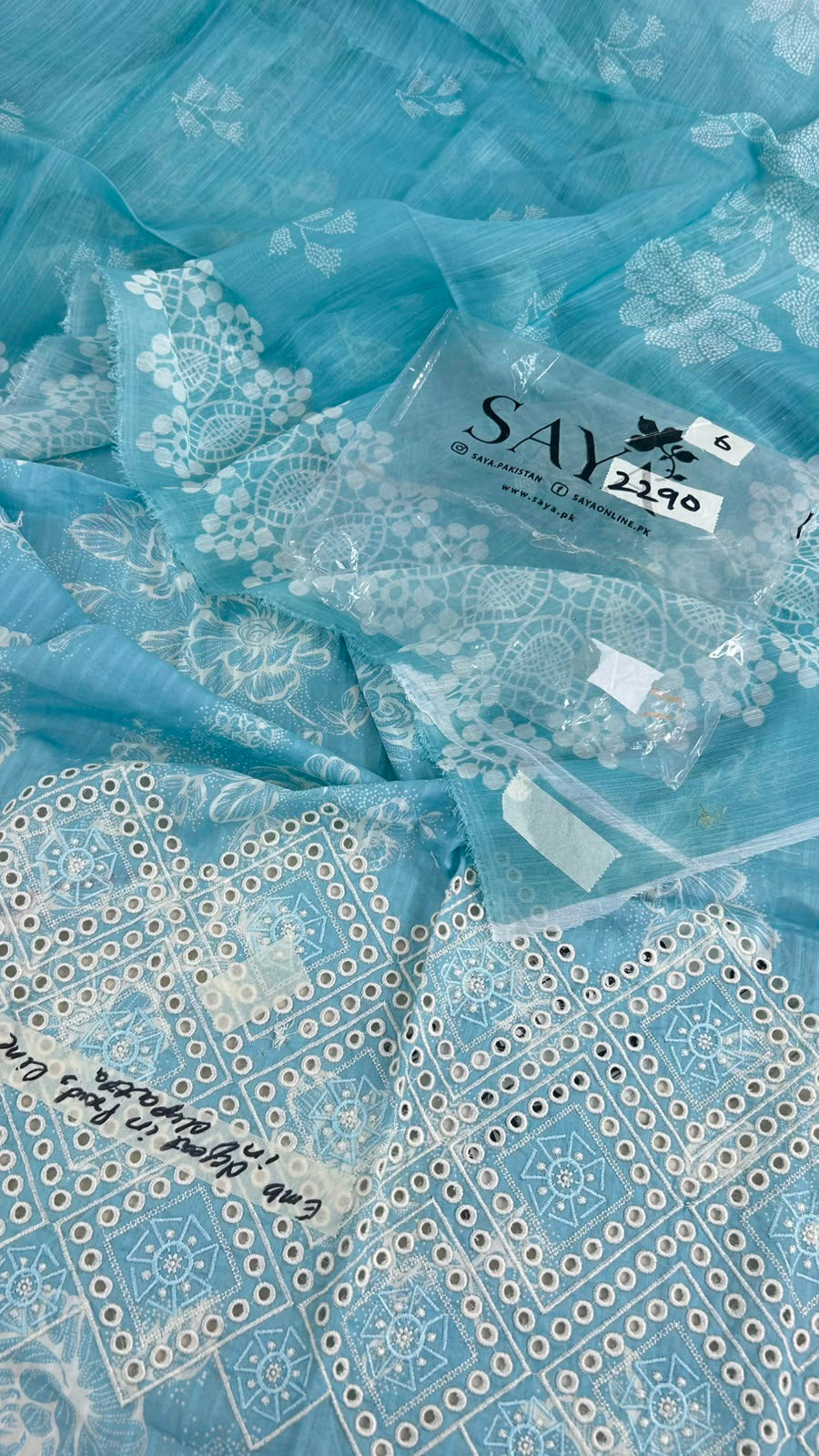 EMBROIDERED 2 PC
