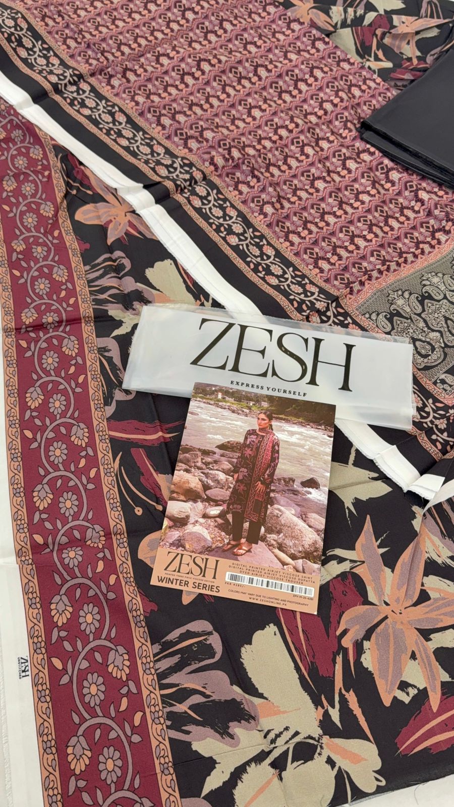 ZESH LINEN WINTER 3 PC