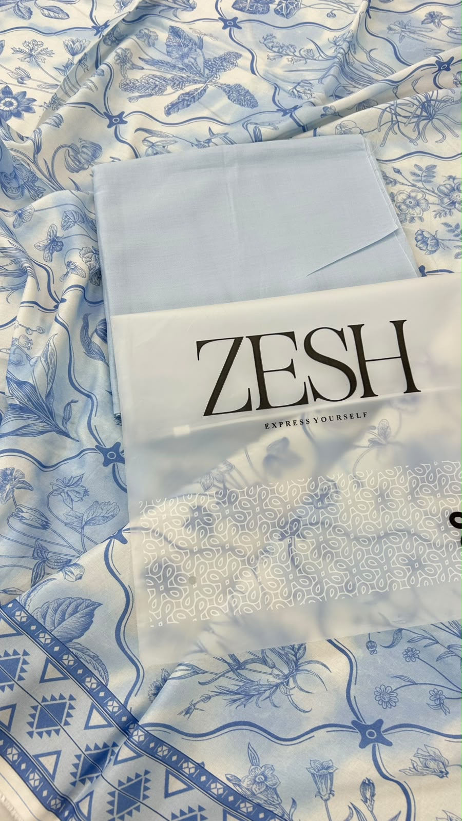 ZESH VISCOSE 2 PC SHIRT TROUSER