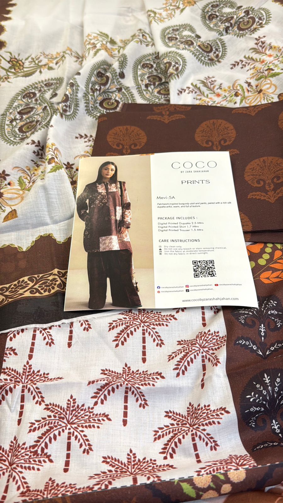 COCO ZARASHAHJAHAN 3 PC