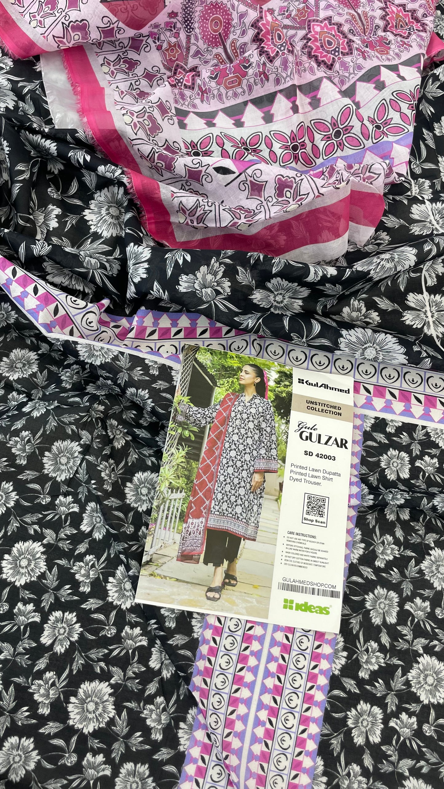 GULAHMED LAWN 3PC