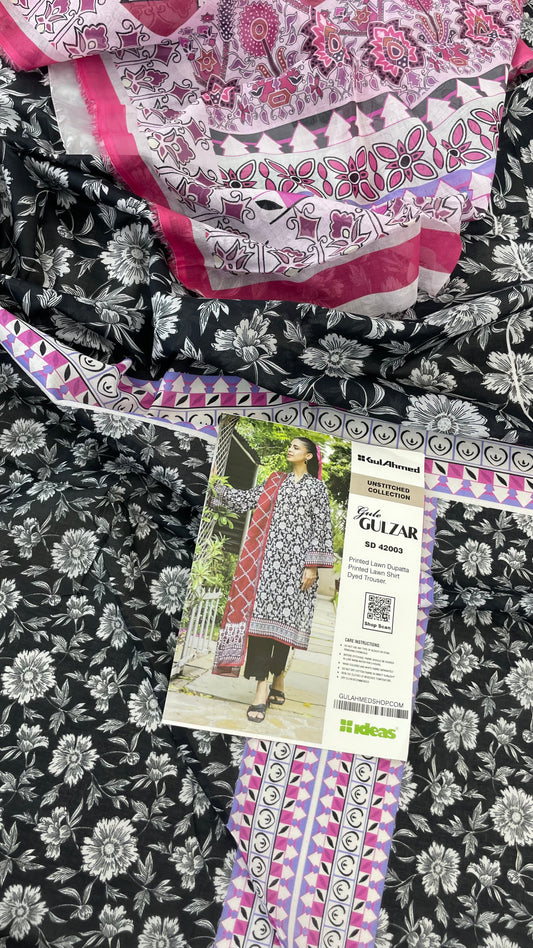 GULAHMED LAWN 3PC