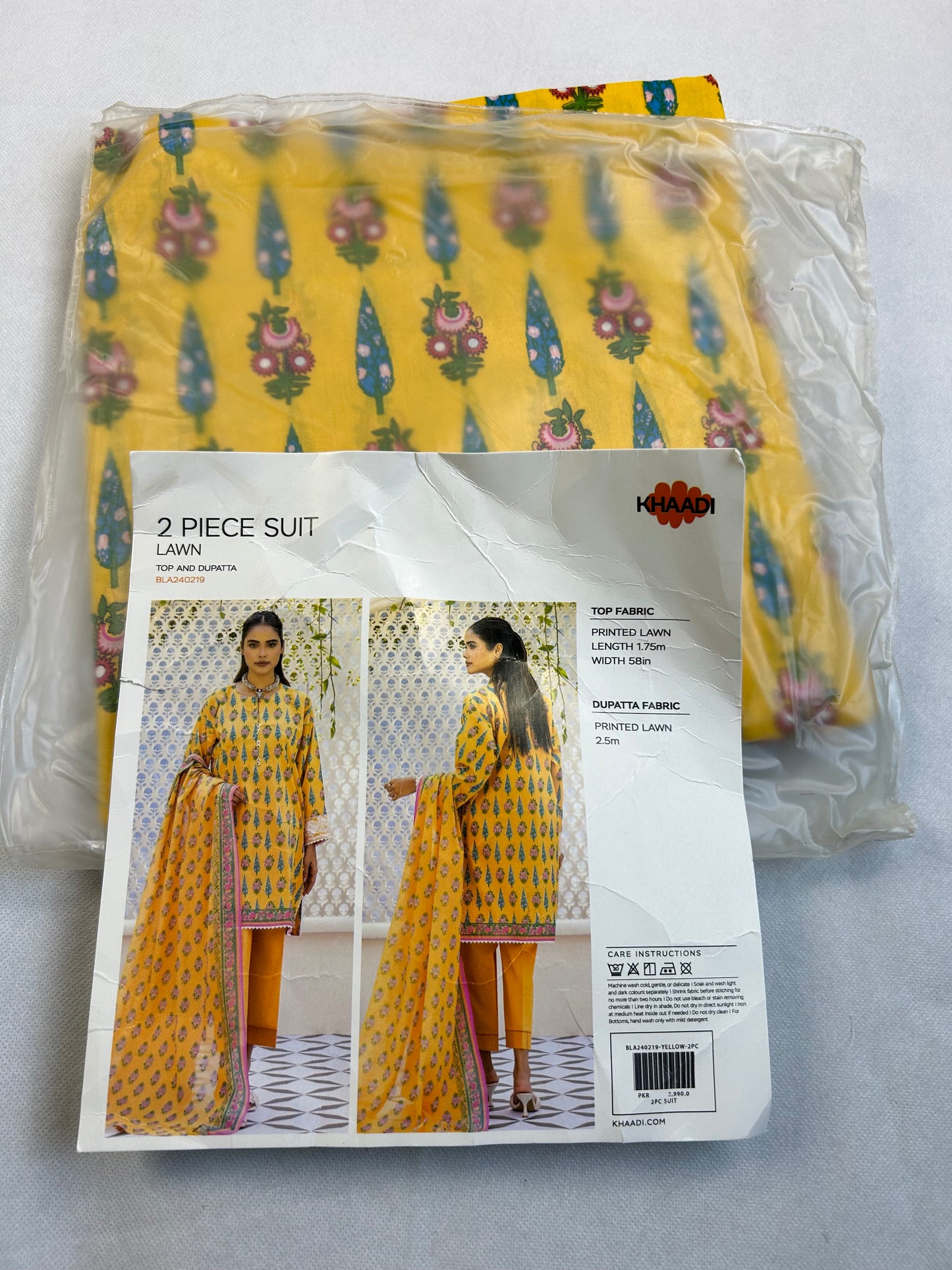 LAWN 2 PC SHIRT DUPATTA