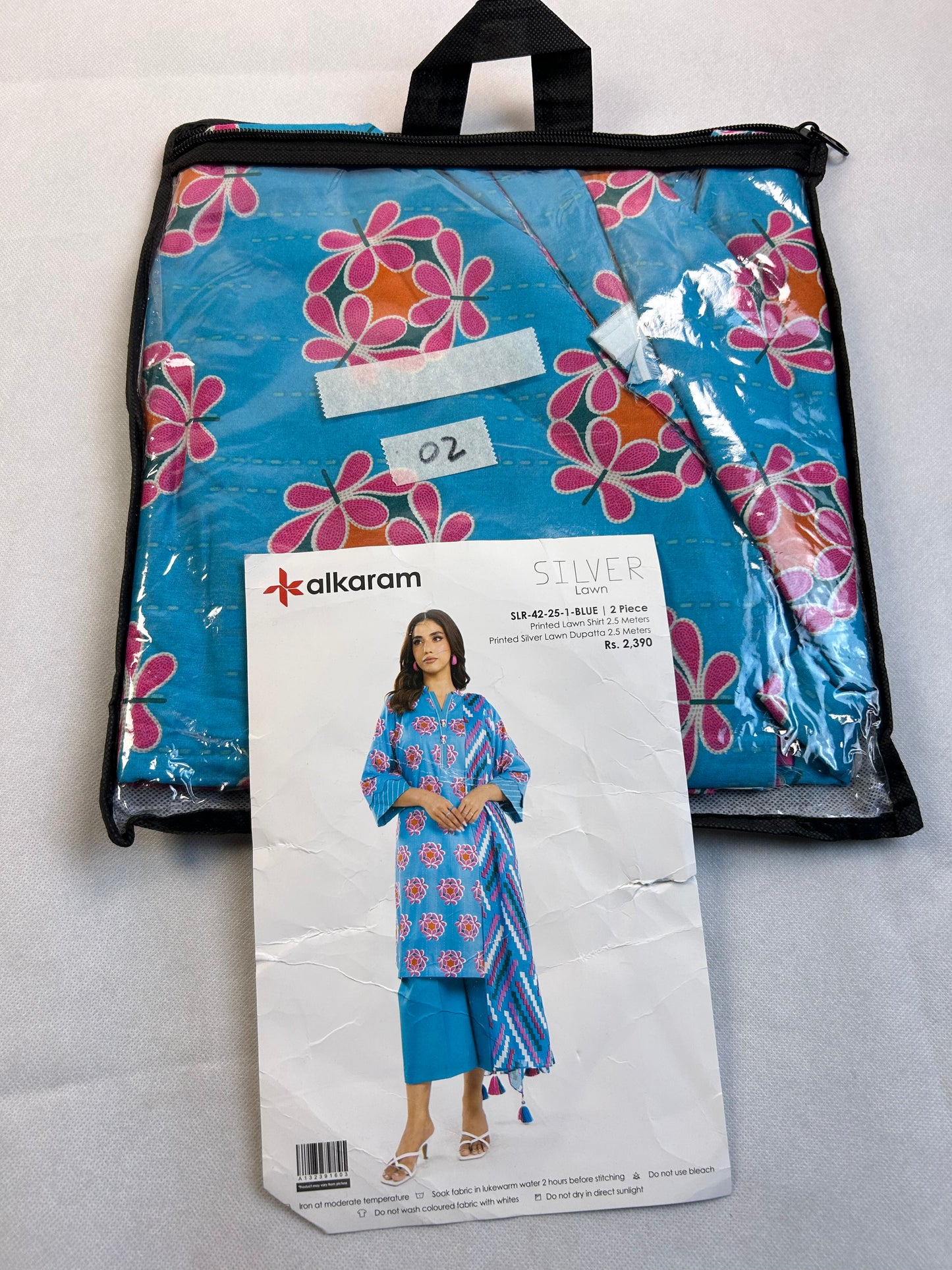 Lawn 2 pc shirt dupatta