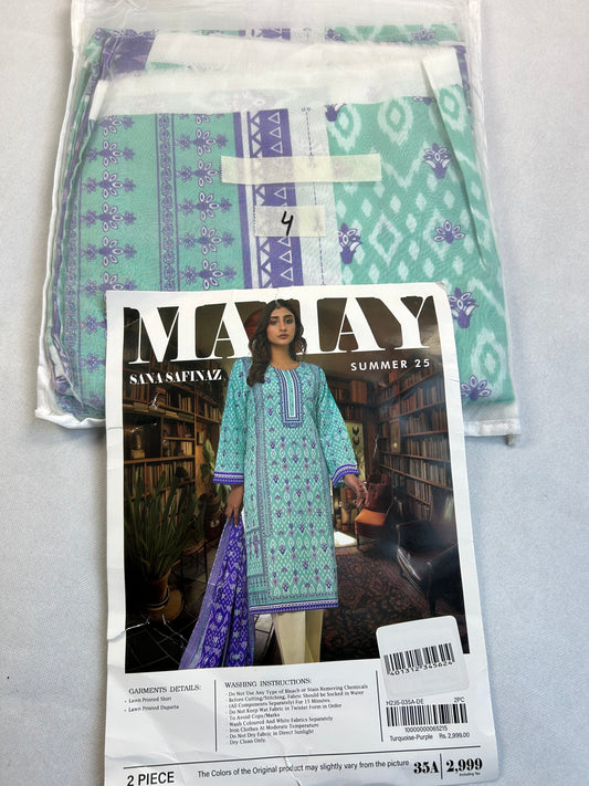 Lawn 2 pc shirt dupatta