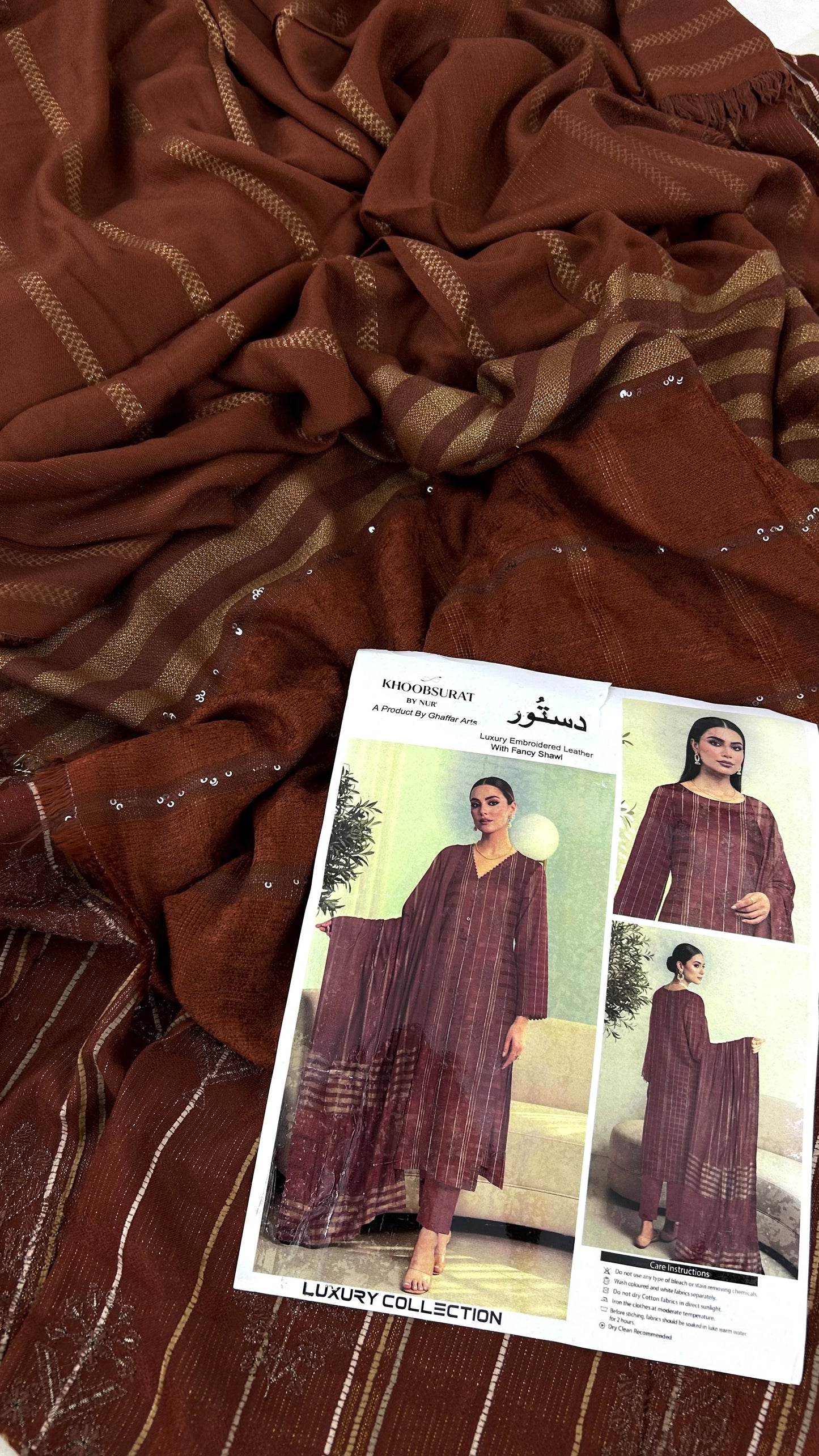 LEATHER VELVET WINTER 3 PC