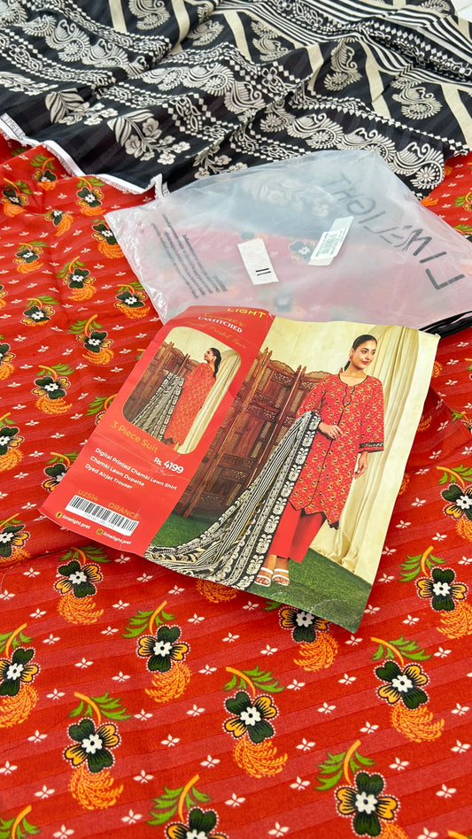 MIX BRAND LAWN 3 PC SALE