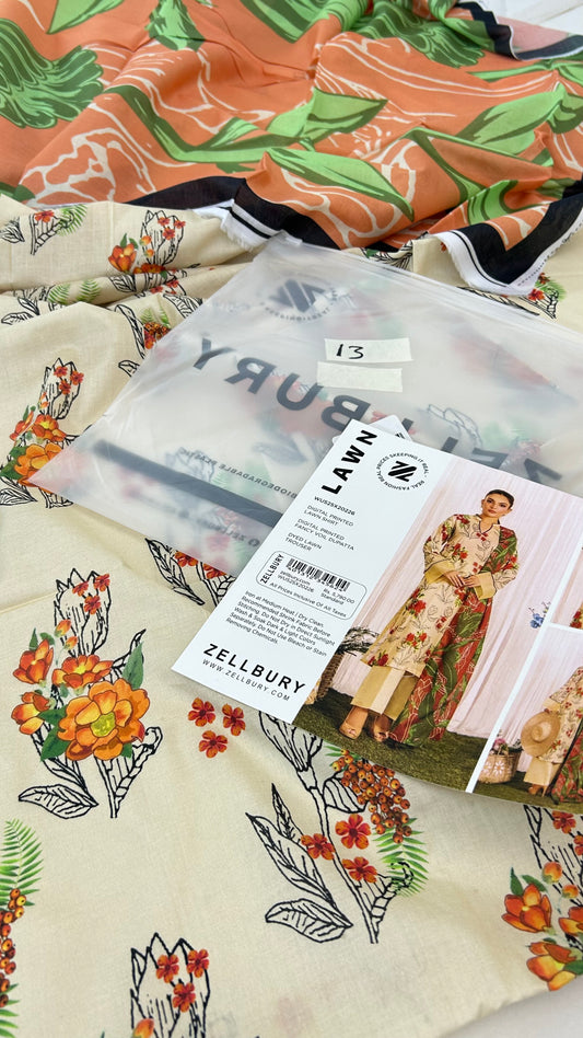 MIX BRAND LAWN 3 PC SALE