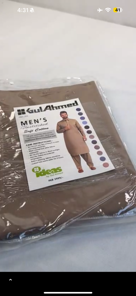 GUL AHMED GENTS SOFT COTTON