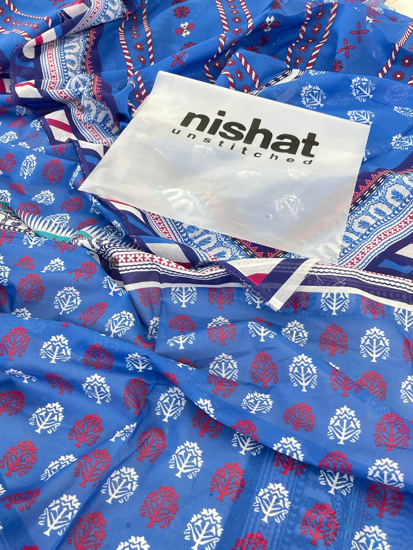 NISHAT LAWN 2 PC SHIRT DUPATTA