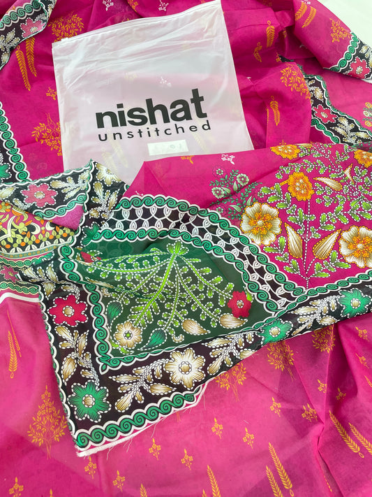 MIX BRAND 2 PC SHIRT DUPATTA