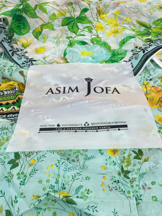 ASIM JOFA LAWN 2 PC SHIRT DUPATTA
