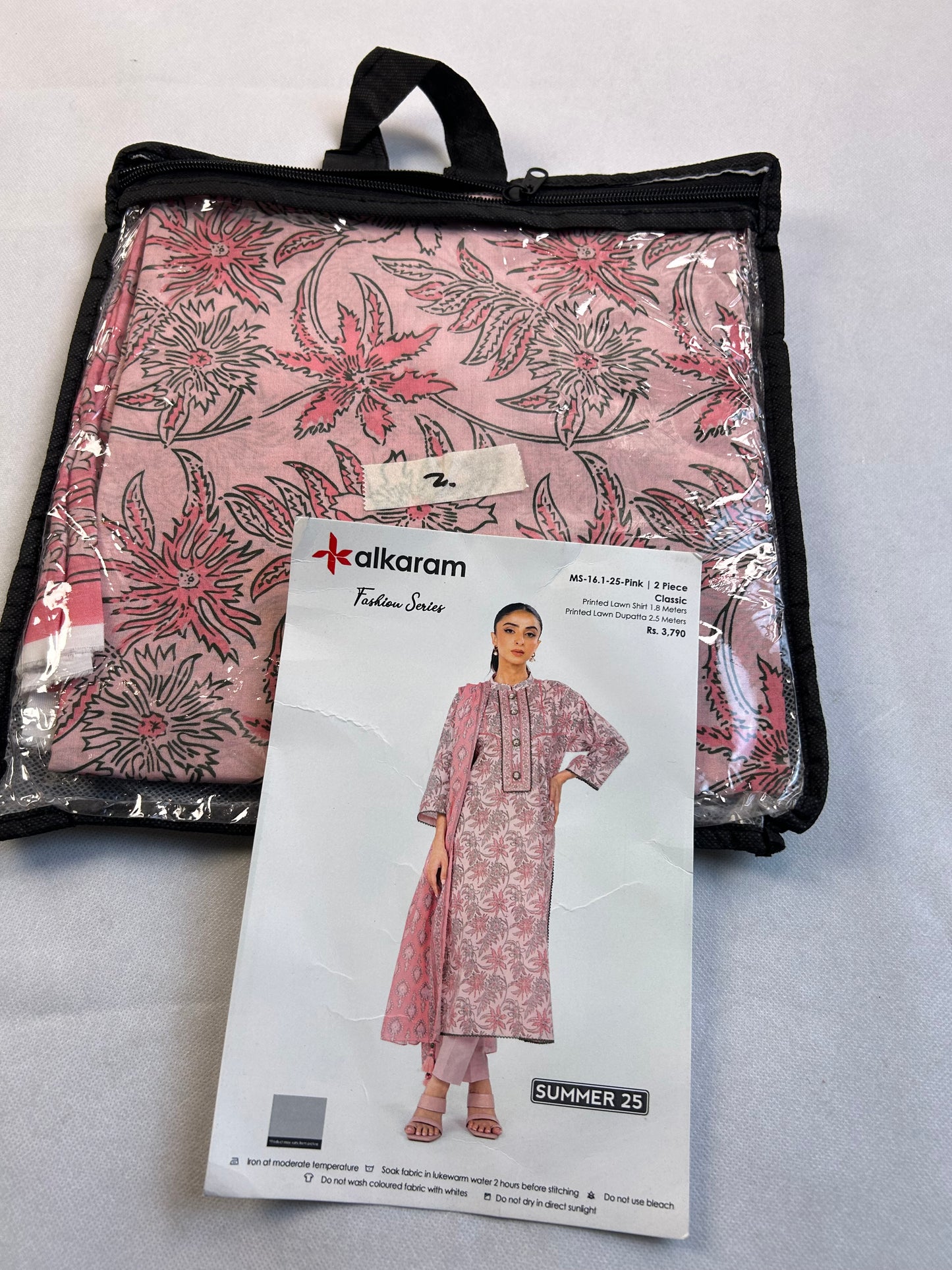 Lawn 2 pc shirt dupatta