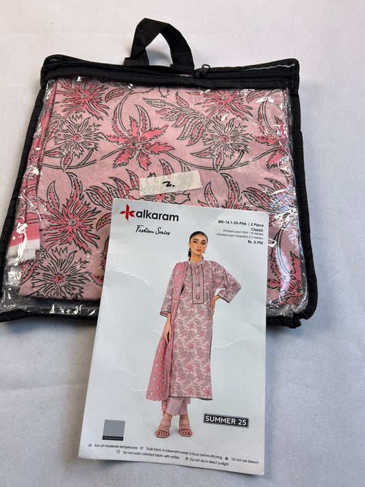 Lawn 2 pc shirt dupatta