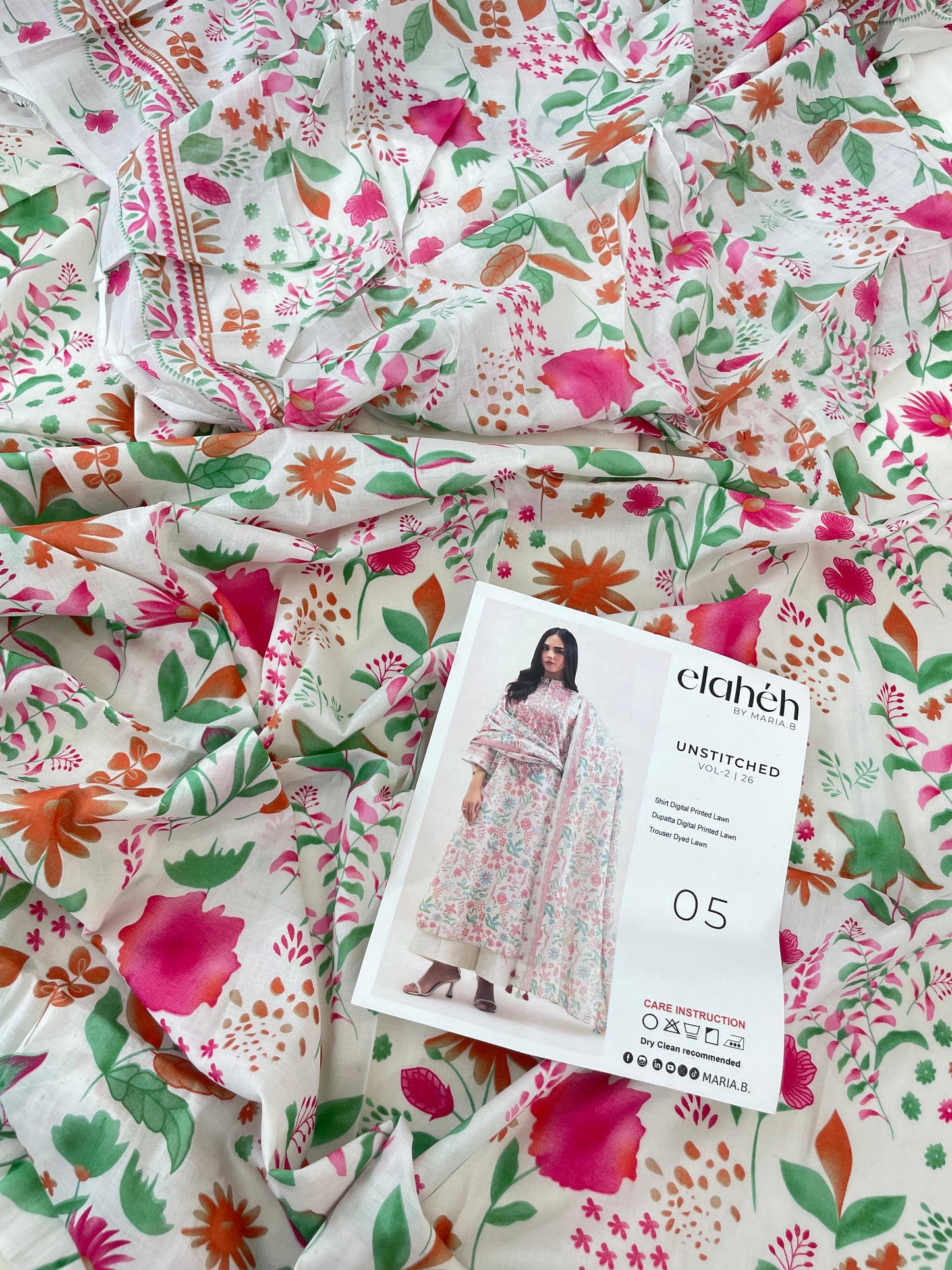 MARIA B LAWN 3PC